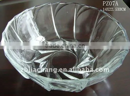 colored glass bowl