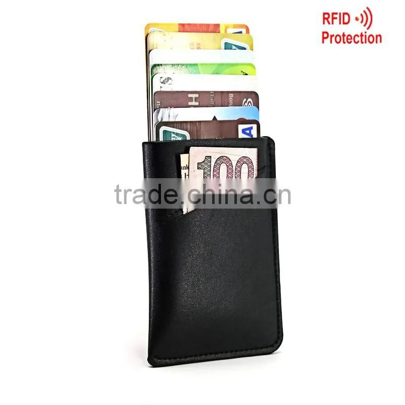 New design pull tab sleeves card holder with slim wallet