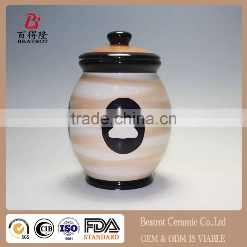 NEW Next Wags & Whiskers Dog Treat Jar Ceramic