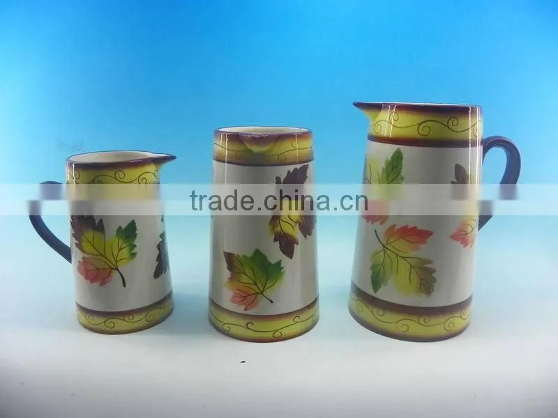 CERAMIC COLORFUL MILK PITCHER