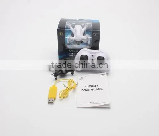 X165 360 degree flip rc drone micro drone 3.0 with PVC box package
