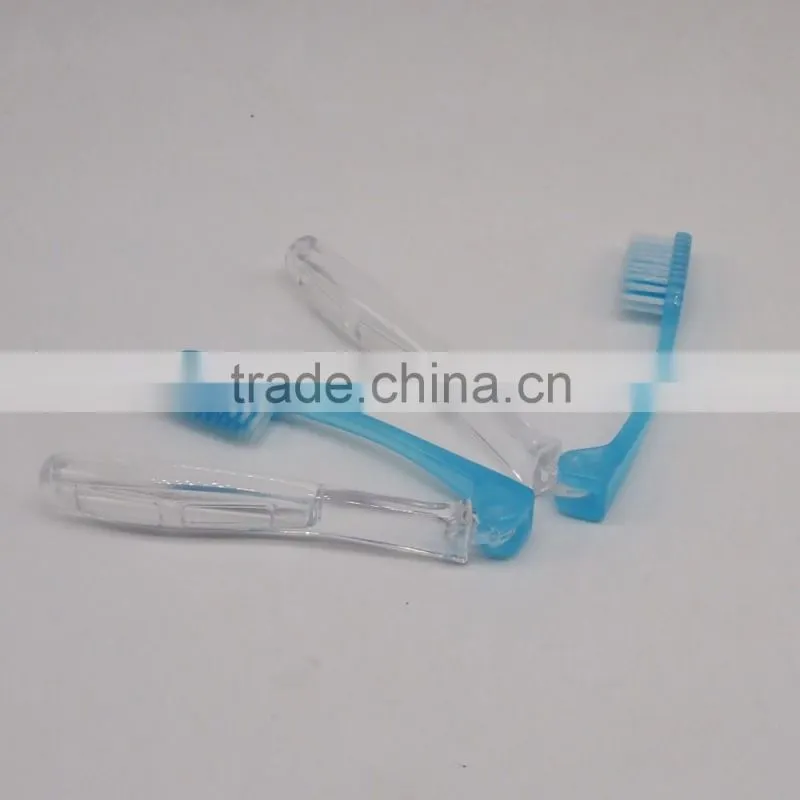 Wholesale Disposable Portable Toothbrush For Adult Foldable Travelling Toothbrush