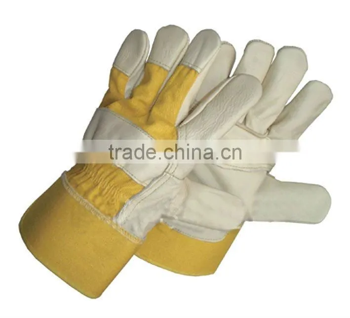 High temperature resistance welding leather glove