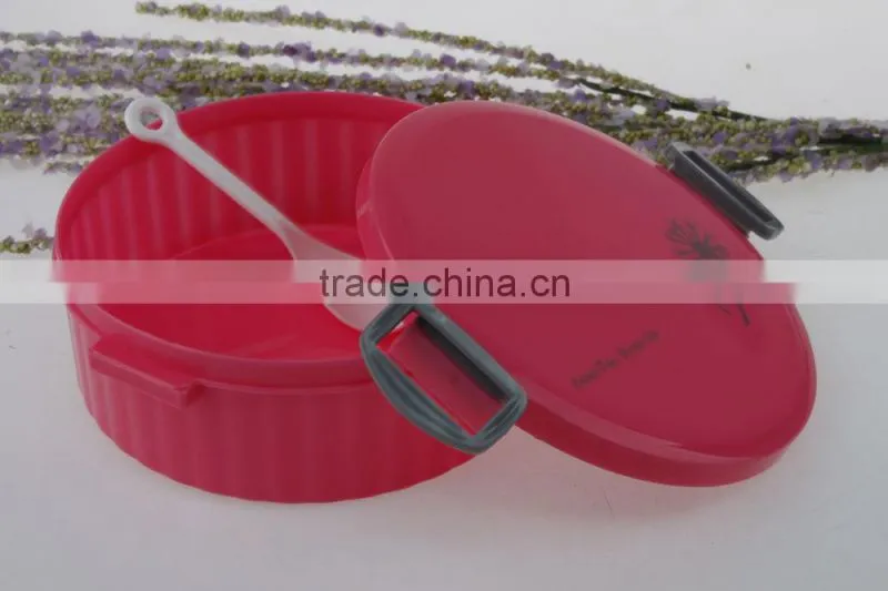 High Quality Plastic Lunch Box With Spoon