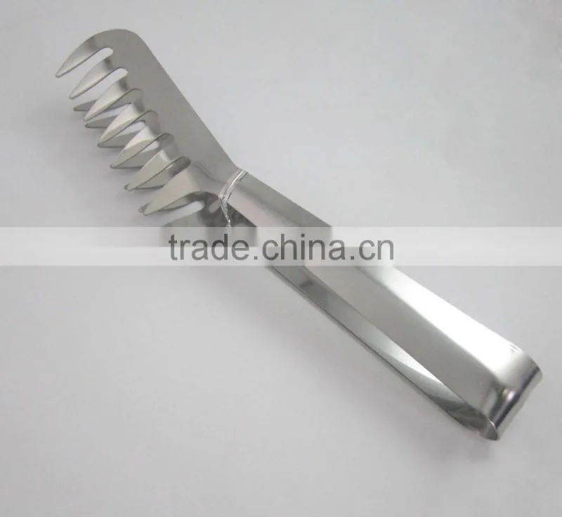 Convenient Stainless Steel Pasta Tong