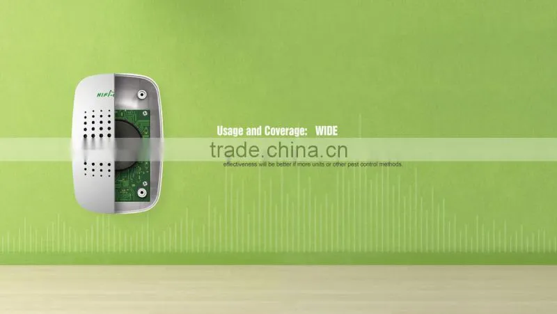 New design indoor sonic electronic mouse repeller