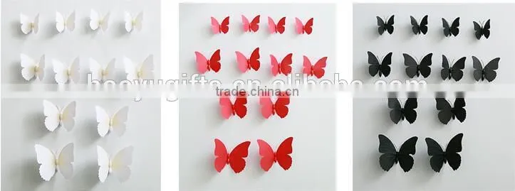 Beautiful Butterfly Style Wall Sticker 3D Custom Wall Decor And Sticker