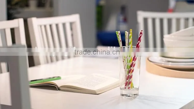 Colorful Long Paper Packing Straws For Birthday Wedding Valentine's Decorative Party Supplies Creative Drinking Straws In Bulk