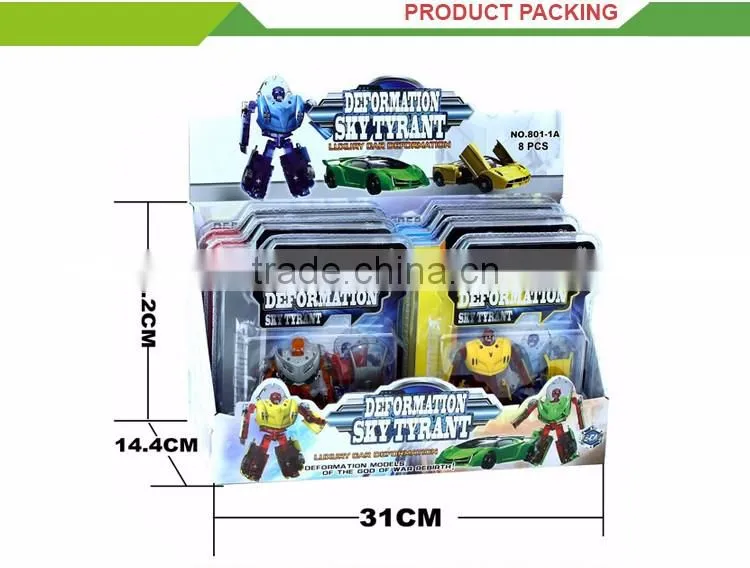 Best sale deformation game kids play alloy robot toys for adults