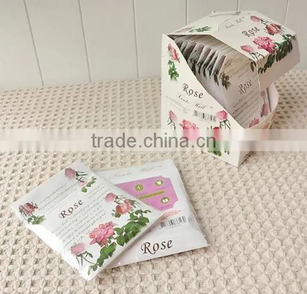 New year promotional gift fruit fargrance paper bag sachet