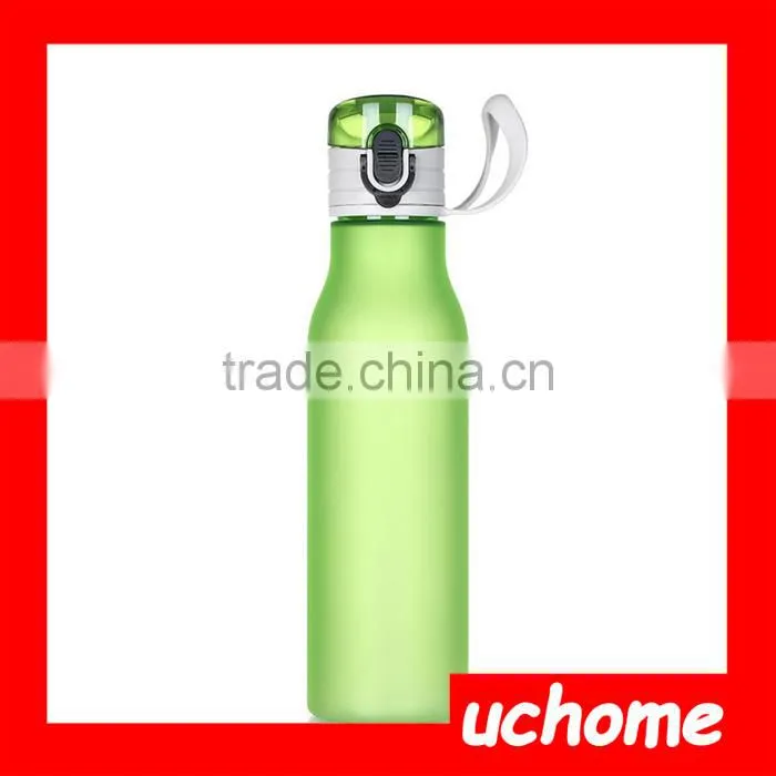 UCHOME Wholesale of Directly Privater Label Plastic Frosted Water Bottle/Thermos Sport Bottle With Superior Impact Resistance