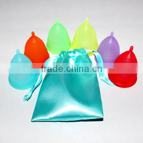 FDA Approved Anti Bacteria Custom Packages reusable menstrual cup