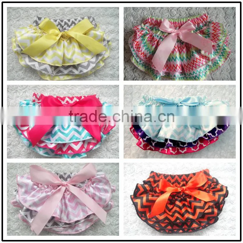 Adorable baby diaper, satin baby bloomers, wholesale baby ruffle bloomers