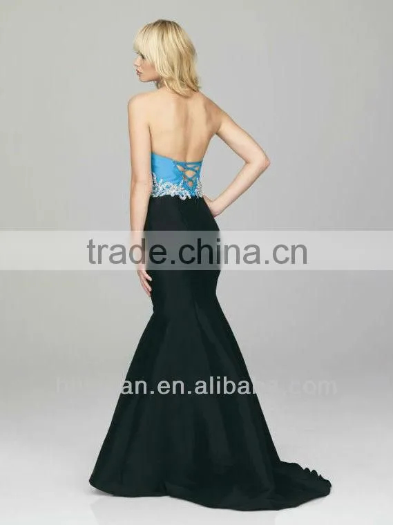Mermaid Strapless Color Combinations Of Dresses
