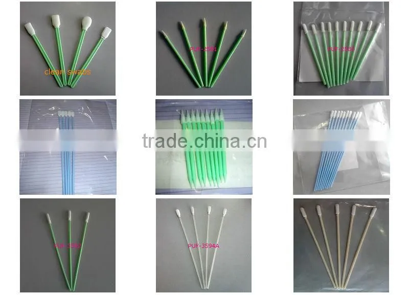 Industrial Polyester Cleaning Swab / Bud