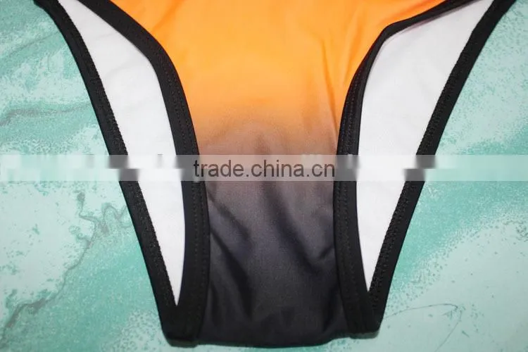 Hot sale womens swimwear custom design three-piece sexy bikini