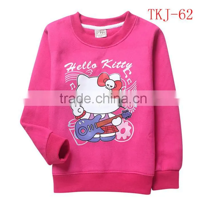 new hot children shirt hello kitty sweatshirt baby clothes