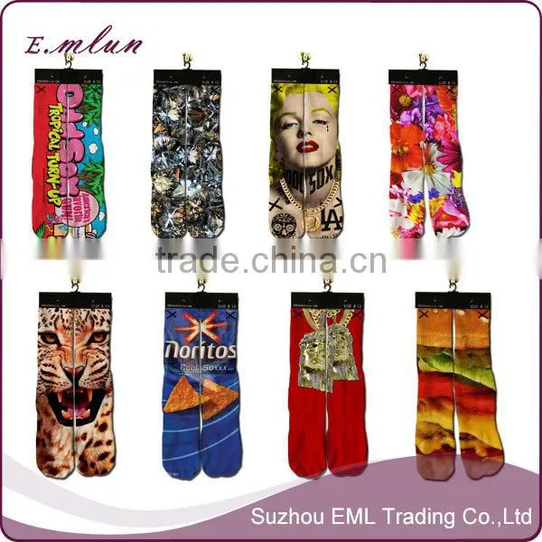 Custom knee high cotton sports personality socks elite socks basketball socks wholesale