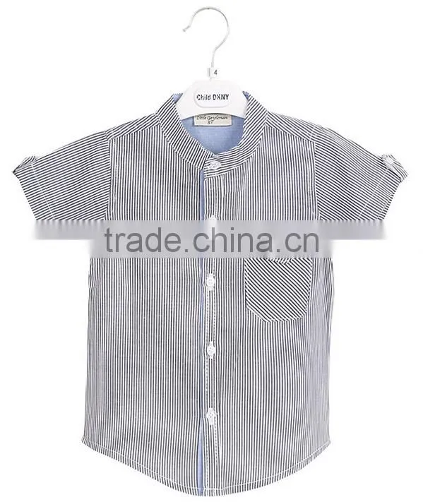 2016 hot sale custom latest shirt dress designs children clothes