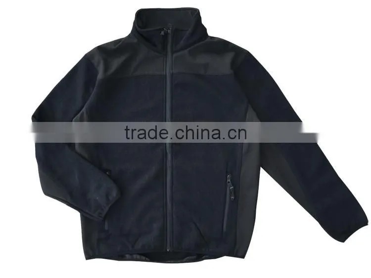 Fleece coarse needle polyester mens bodkin autumn jacket