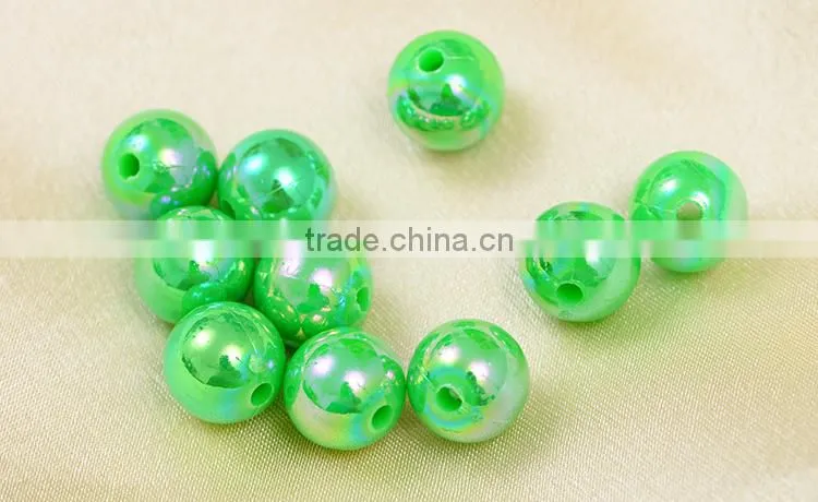 8mm Round AB Color Beads