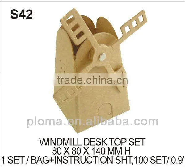 MODEL (J777) DIY WOODEN PUZZLE SET