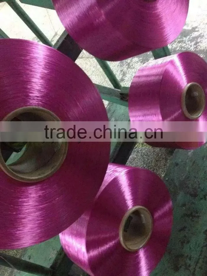 Wholesale Wear Resistant Core Spun Dty 150/48 Polyester Yarn