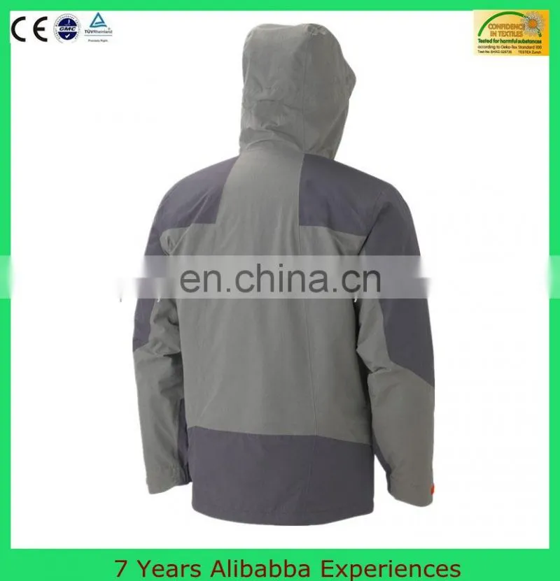 High quality hot sell 3 in 1 jacket outdoor men 3 in 1 jacket wholesale promotional