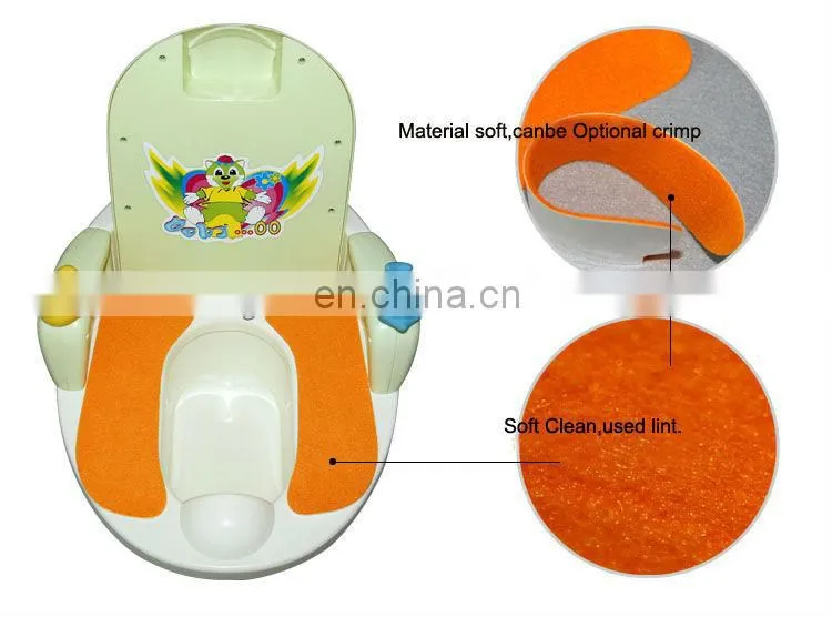 color full plastic convenient baby potty
