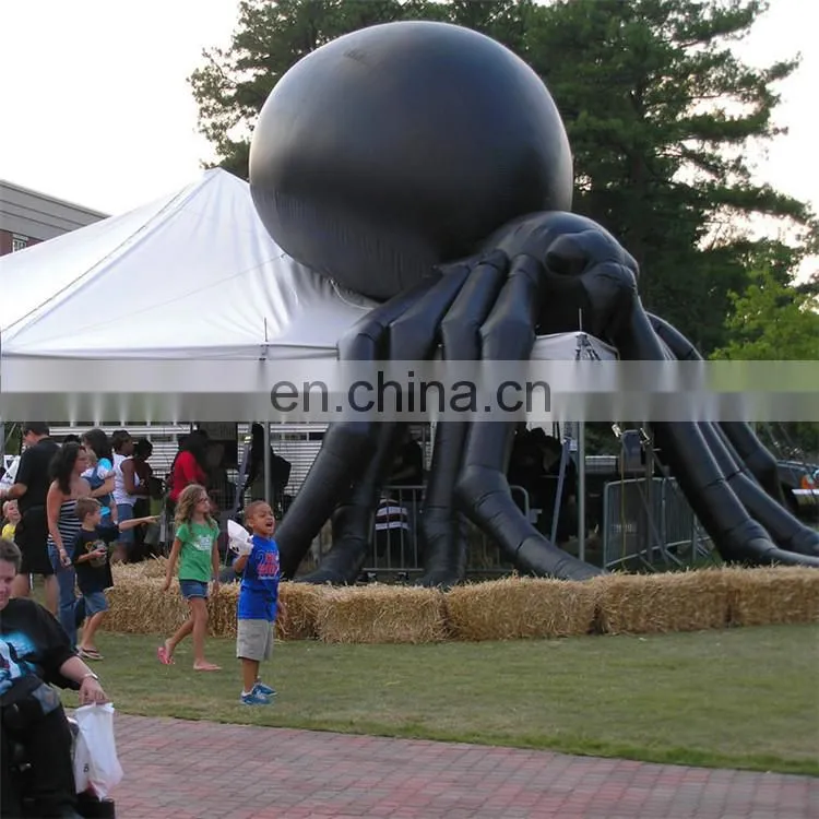 China Advertising giant outdoor inflatable spider halloween decoration for sale