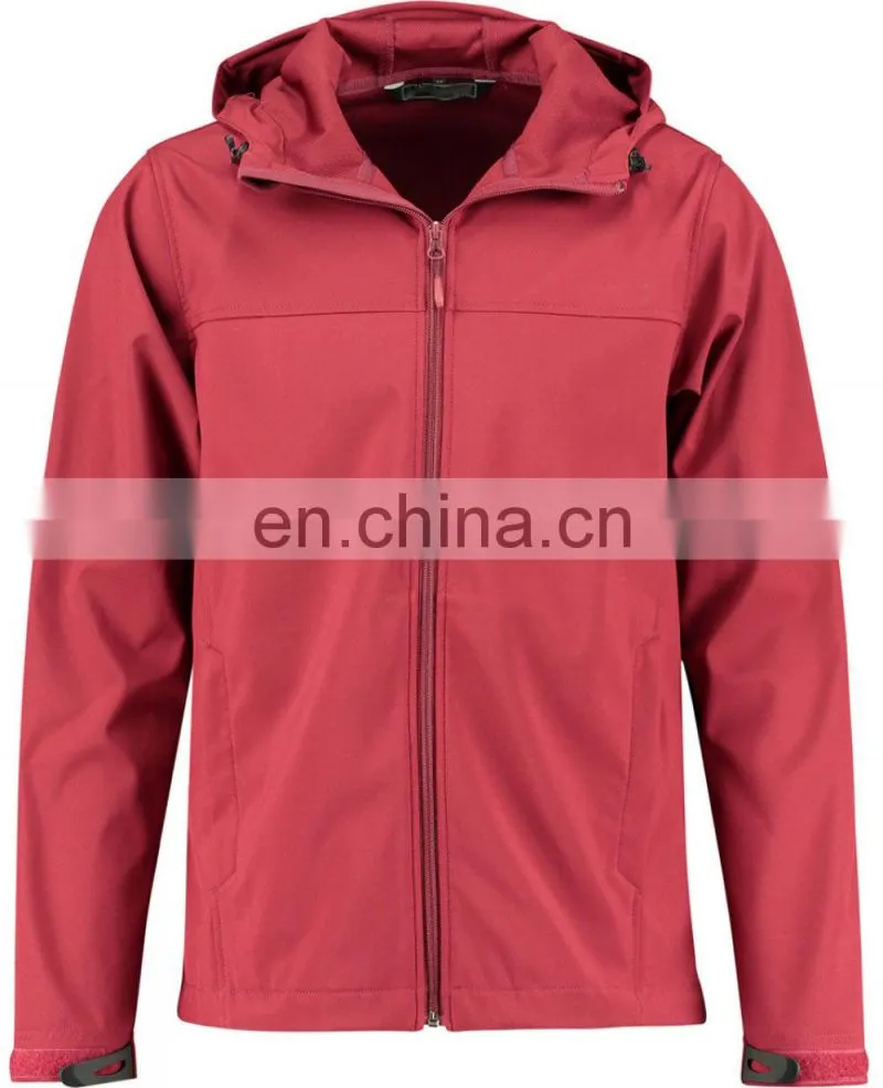 2017 new design men jacket work wear solid color nylon pullover softshell
