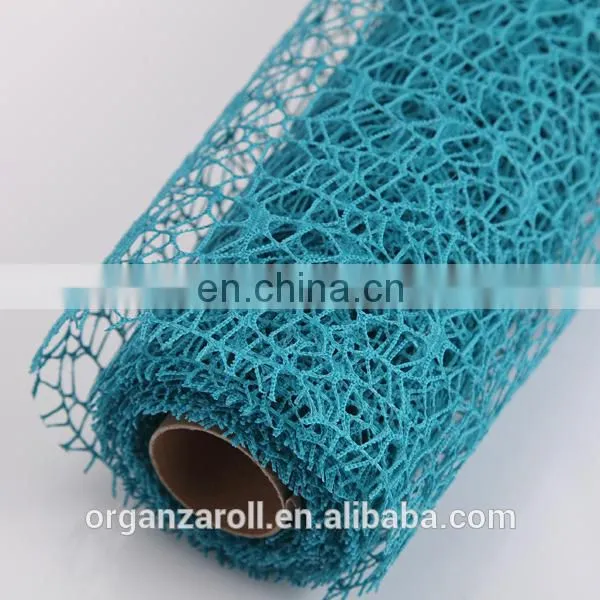 Decorative Fibre Net Roll for wrapping flowers and decorations