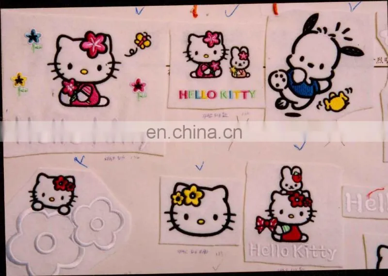 Difficult embroidered design Different kinds of embroidery