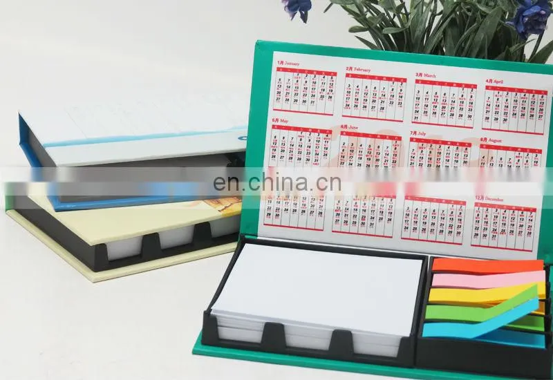 Sticky Memo Pad Calendar