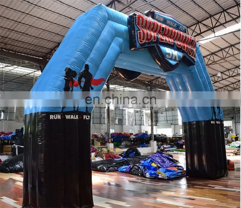 Customized 5k Inflatable Start And Finish Line Arch Nice Sport Arch Gate For Sale