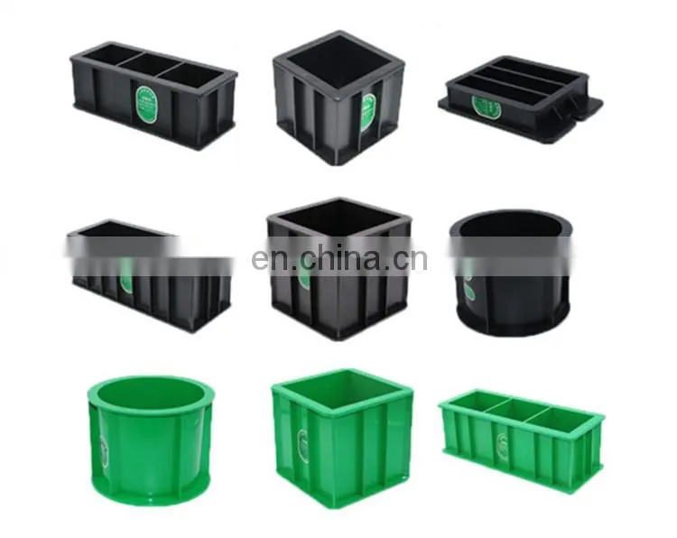 ABS Plastic 50*50*50mm Concrete Plastic Concrete Cube Test Mould For Polyurethane Brick Concrete Block test mold