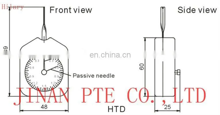 HTD Dial Tension Force Gauge
