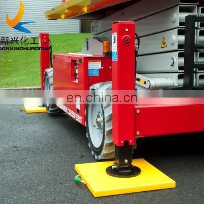 UHMWPE truck crane outrigger pads outrigger sleeper pads