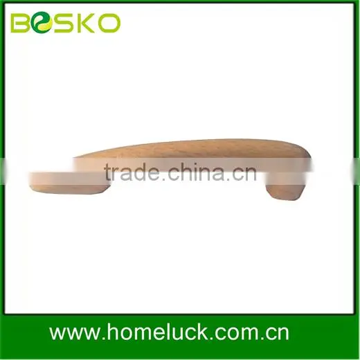Profile wooden handle cheap modern interior door handles