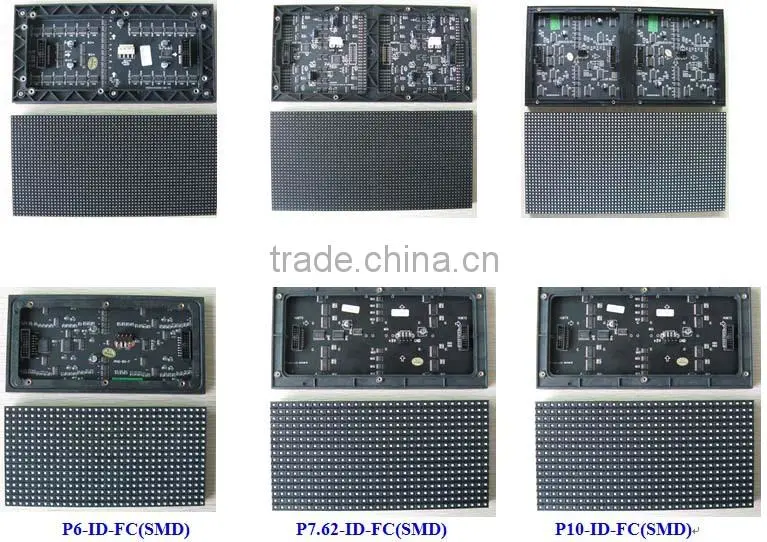 indoor P7.62 full color smd led module SMD LED Display Module of shanghai