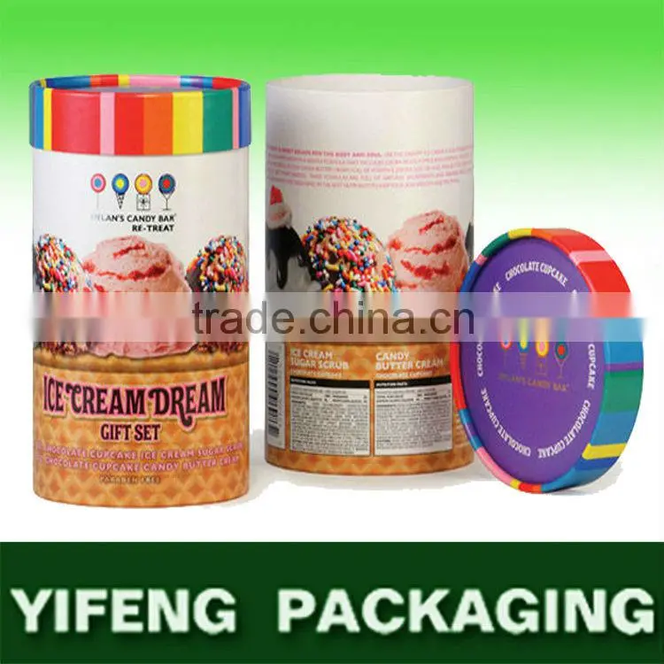 Custom Made Food Box Paper Tube, Wholesale Custom food grade paper box