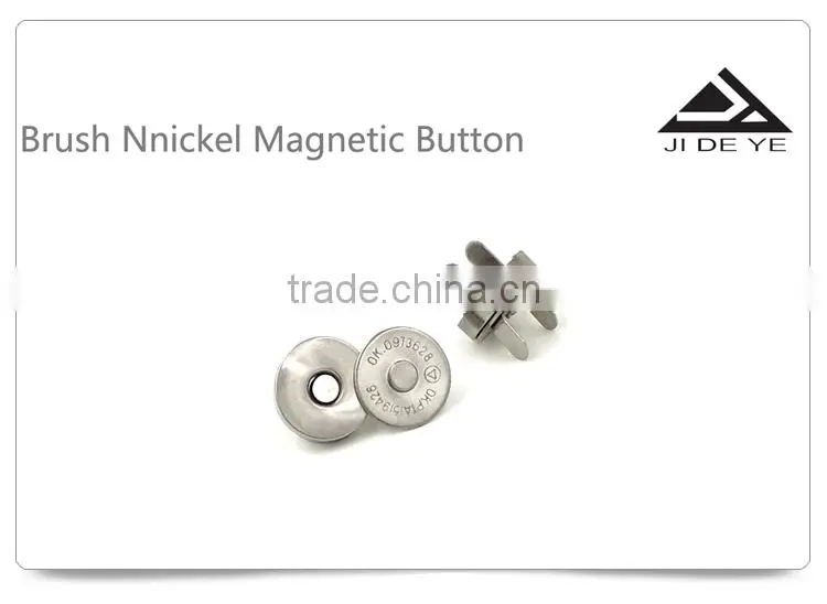 Magnetic buttons for women bag accessories