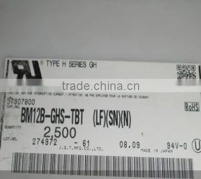 BM12B-GHS-TBT(LF)(SN)(N) connector new and original CONN HEADER GH TOP 12POS 1.25MM