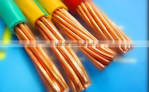 2016 New style yellow green ground electrical wire cable