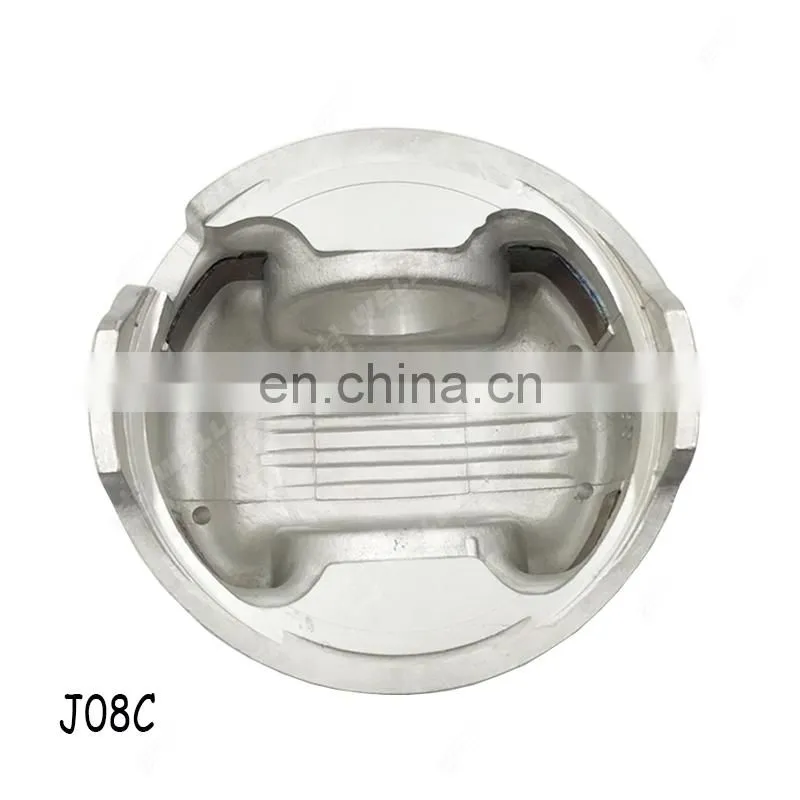 J08C J08CT engine piston kit 13216-2631/13301-1013/ S130B-E0390