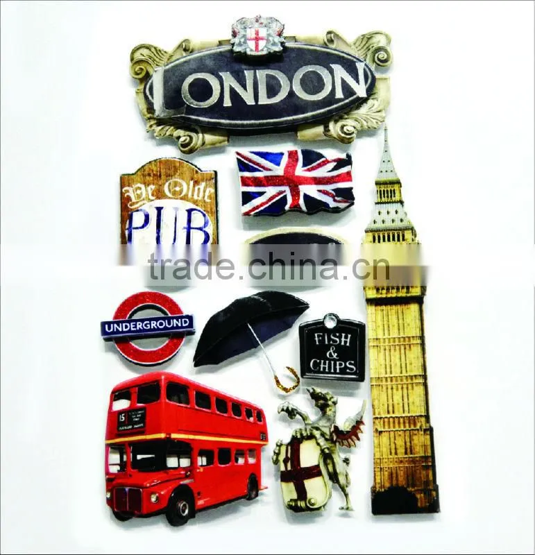 handmade sticker and diy sticker china
