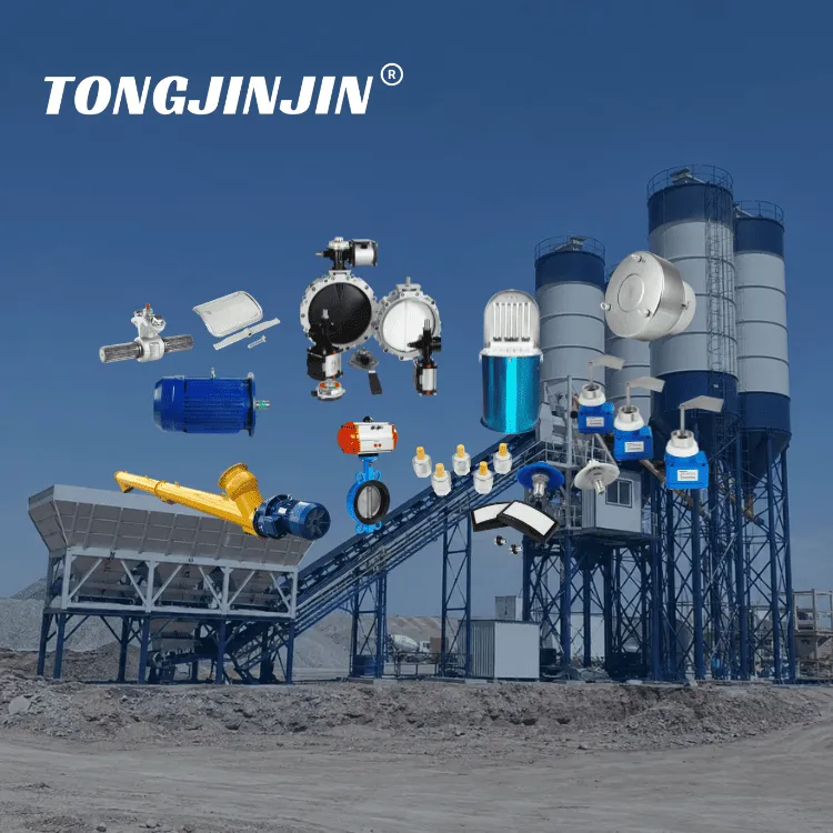 📦 Why Mixed Spare Parts Orders Are Common in Concrete Batching Plant Maintenance-TONGJINJIN