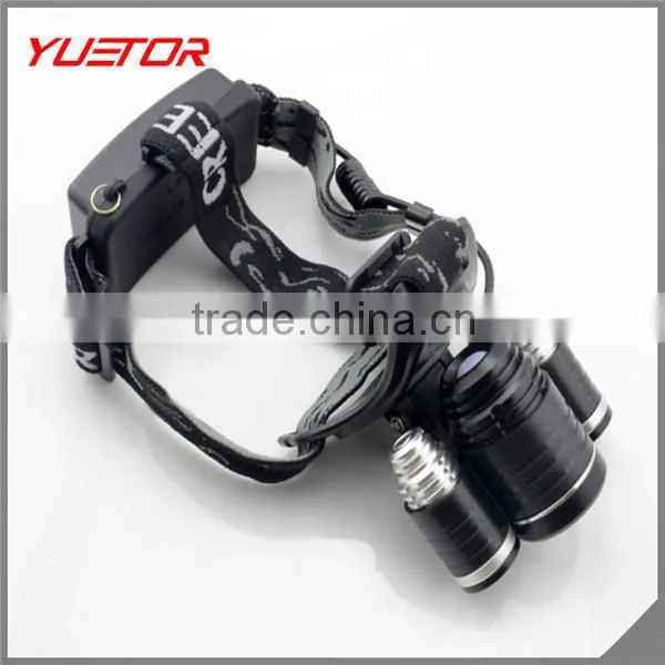 Waterproof Q5 LED 3200Lm Power Bicycle Light Rechargeable BatteryCamping Headlamp Headlight