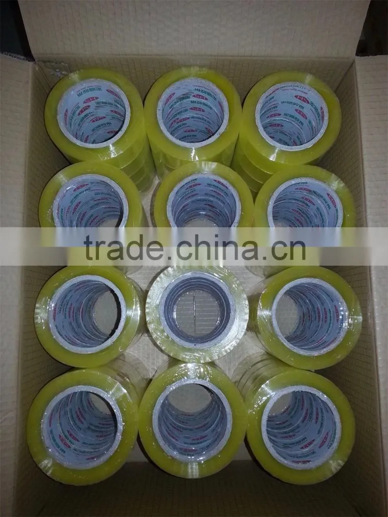 Strong Adhesive BOPP Carton Packing Tape bag Sealing Transparent Tape