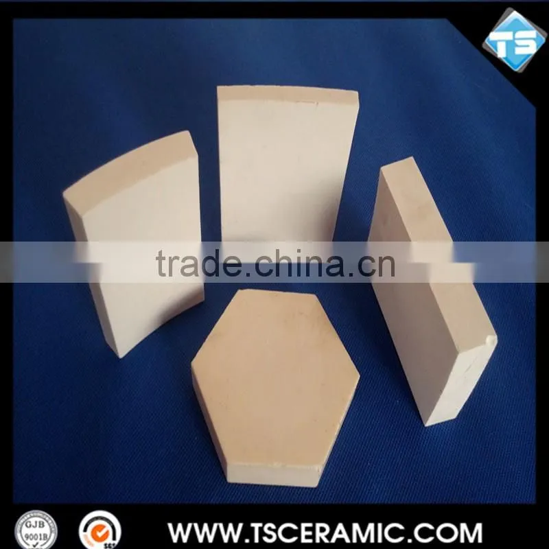 Ball Mill Alumina Ceramic Lining Brick 92% 96% 99%